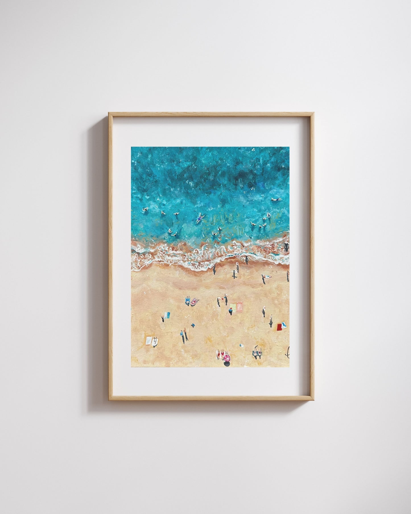 Birds Eye Seaside - Fine Art Print