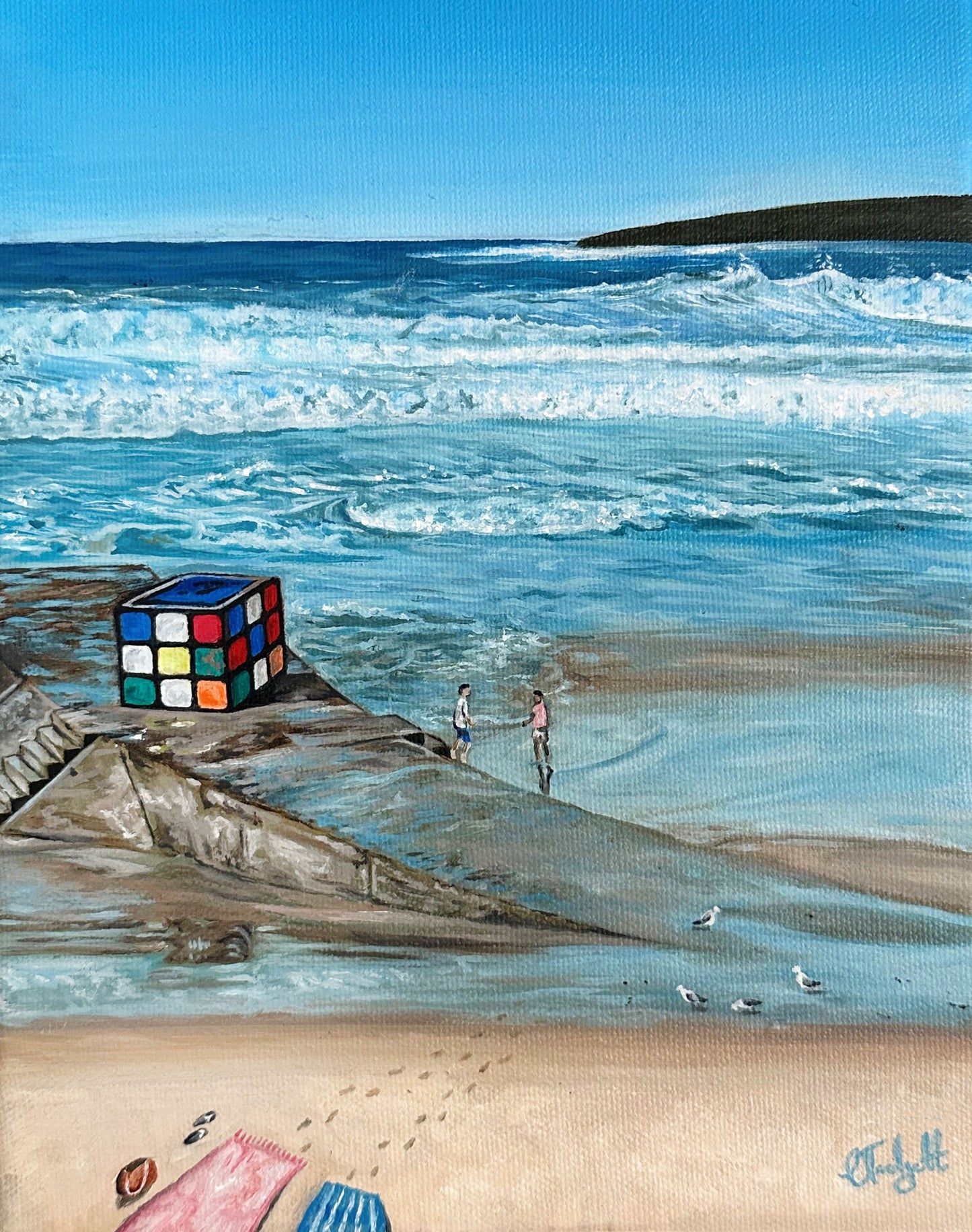 Maroubiks Cube - Fine Art Print