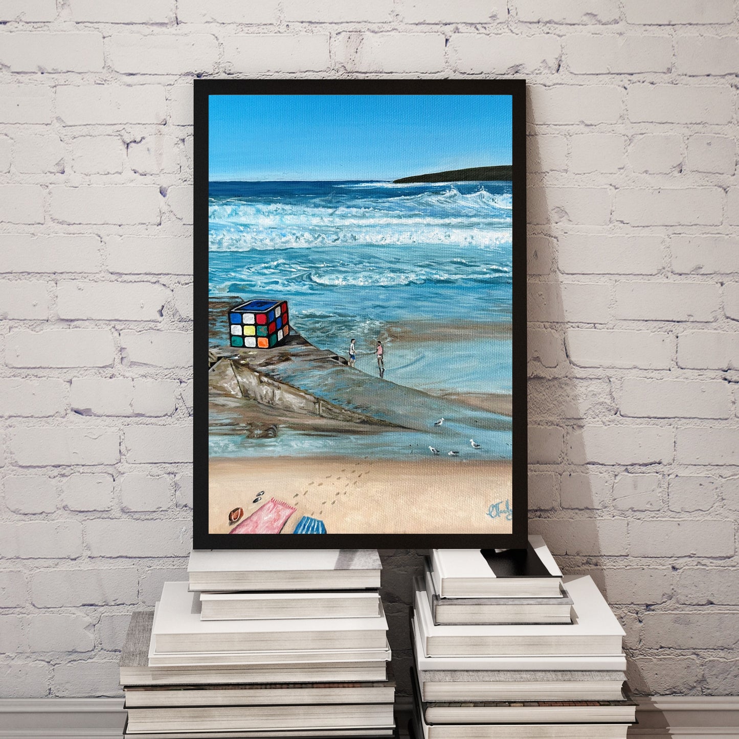 Maroubiks Cube - Fine Art Print