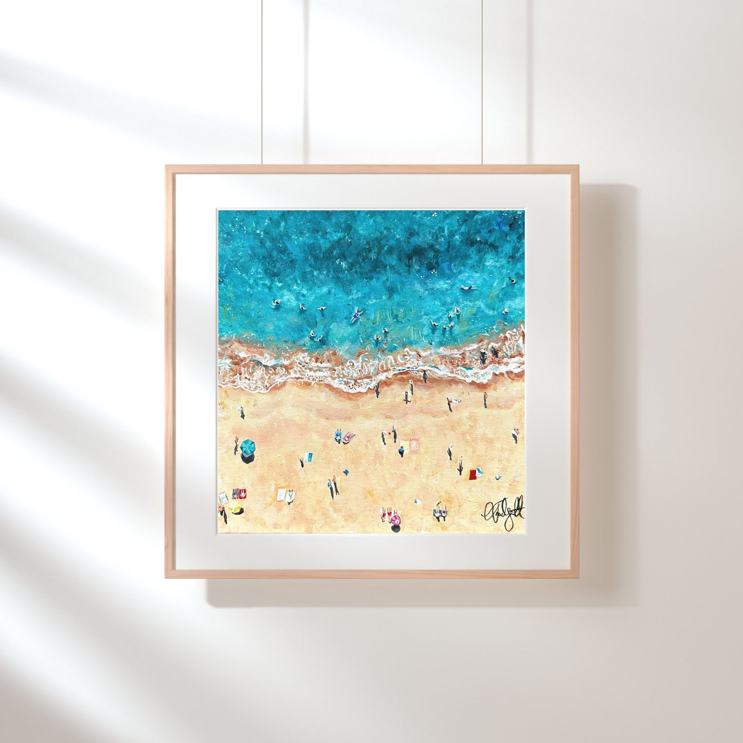 Birds Eye Seaside - Fine Art Print