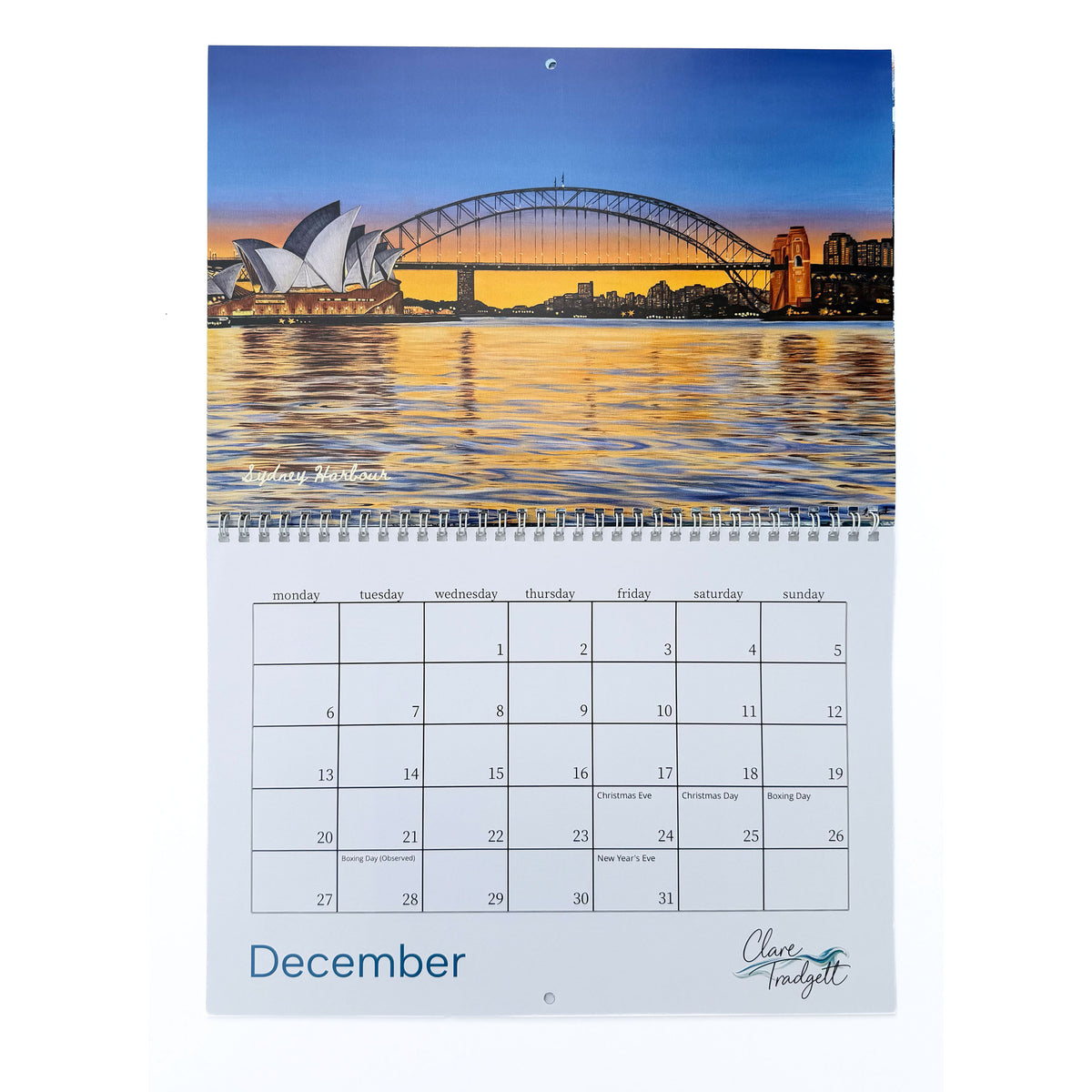 2027 Calendar - Sydney Eastern Suburbs