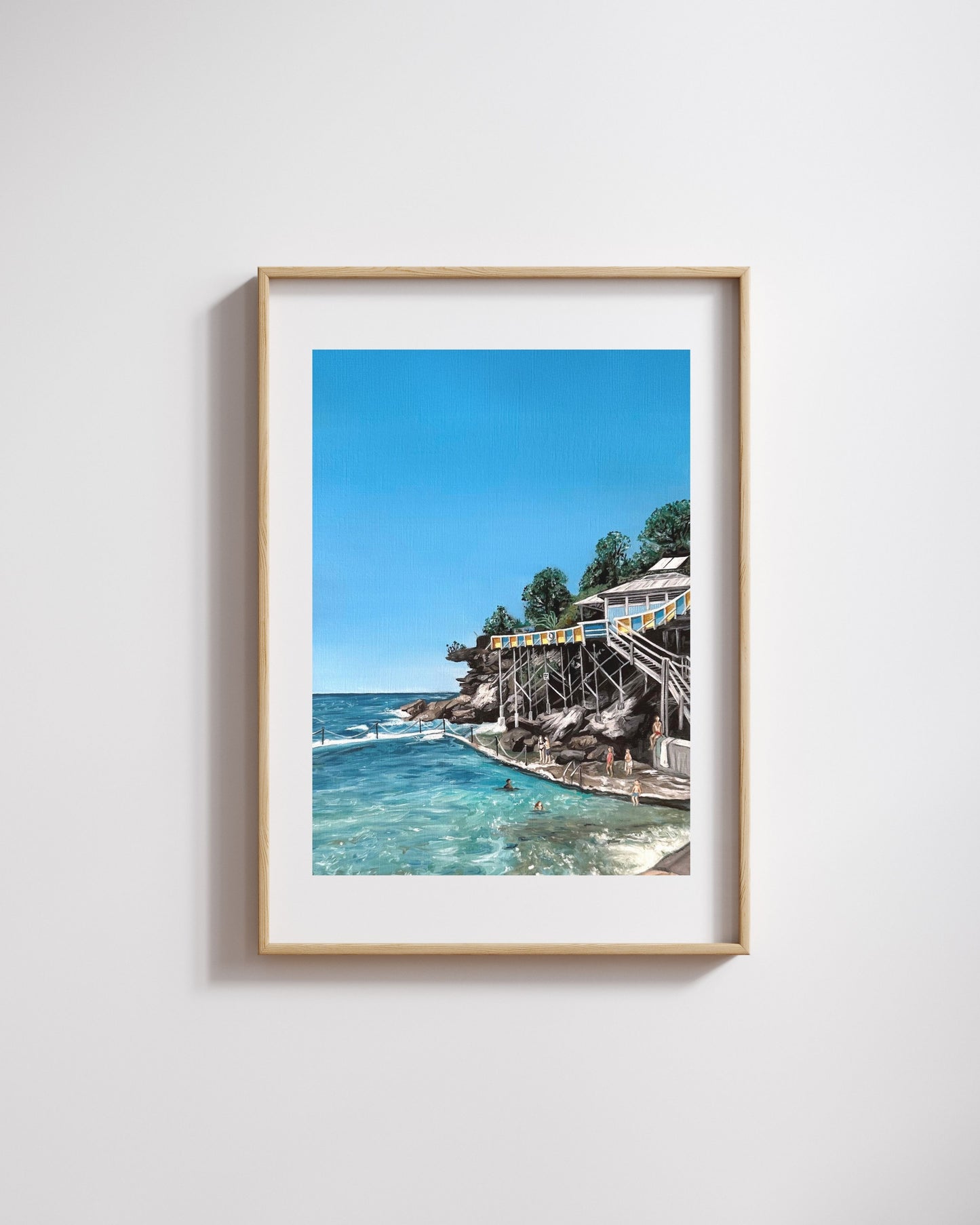 Endless Summer at Wylie's Baths - Fine Art Print