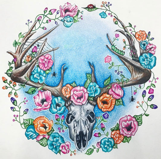 Floral Stag