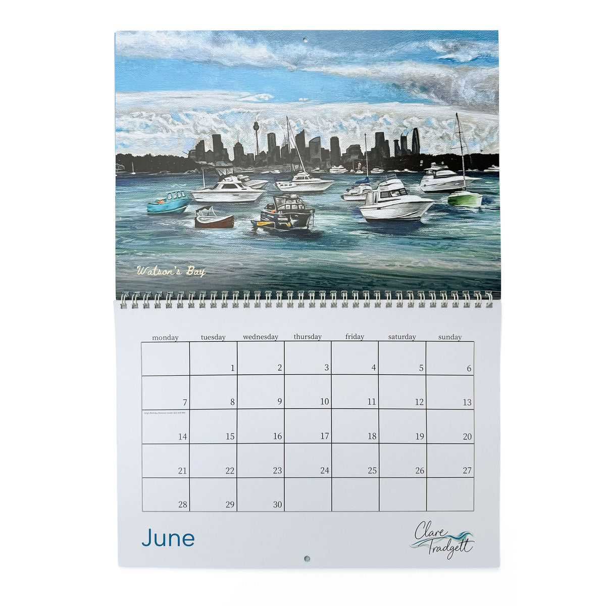 2027 Calendar - Sydney Eastern Suburbs