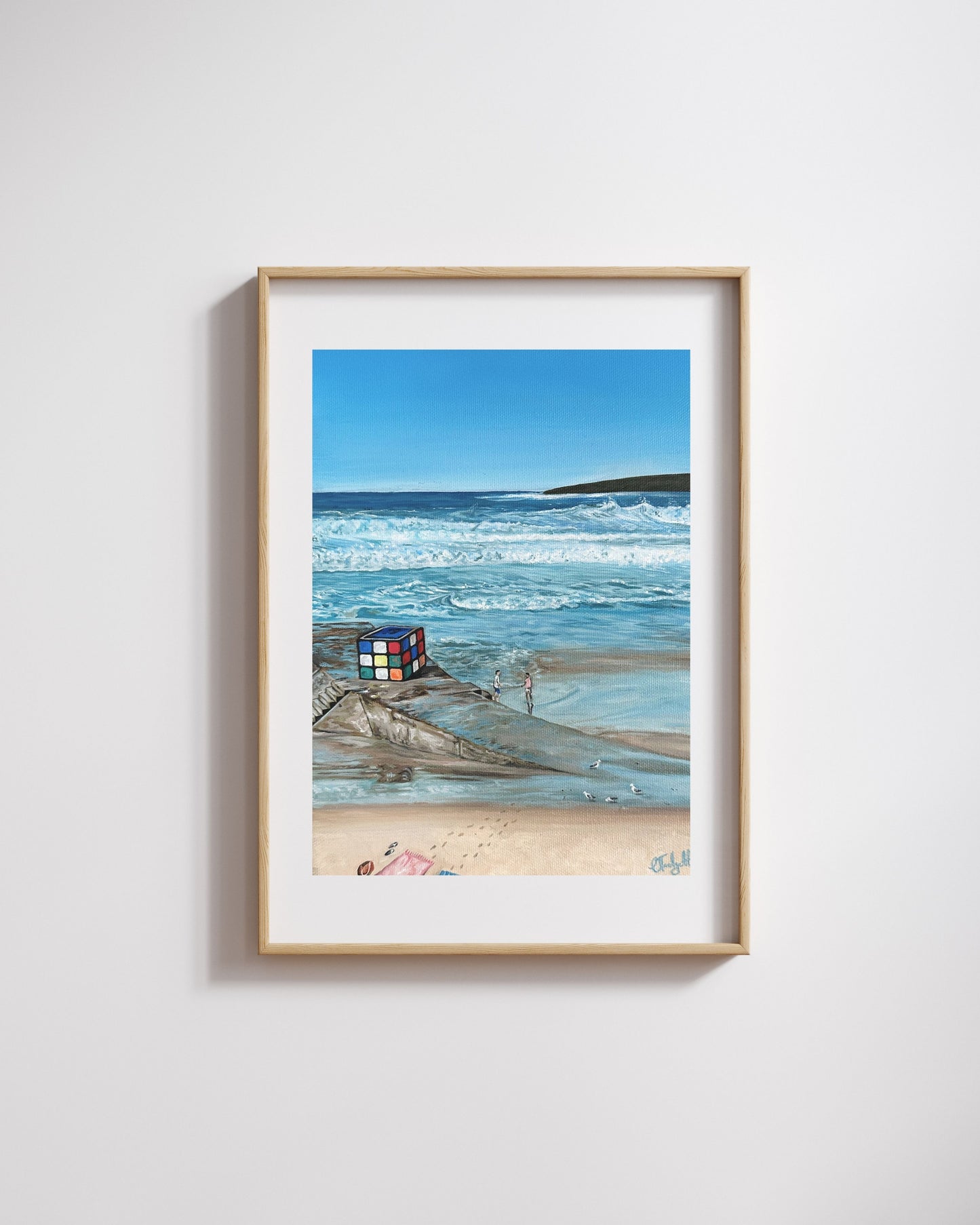 Maroubiks Cube - Fine Art Print