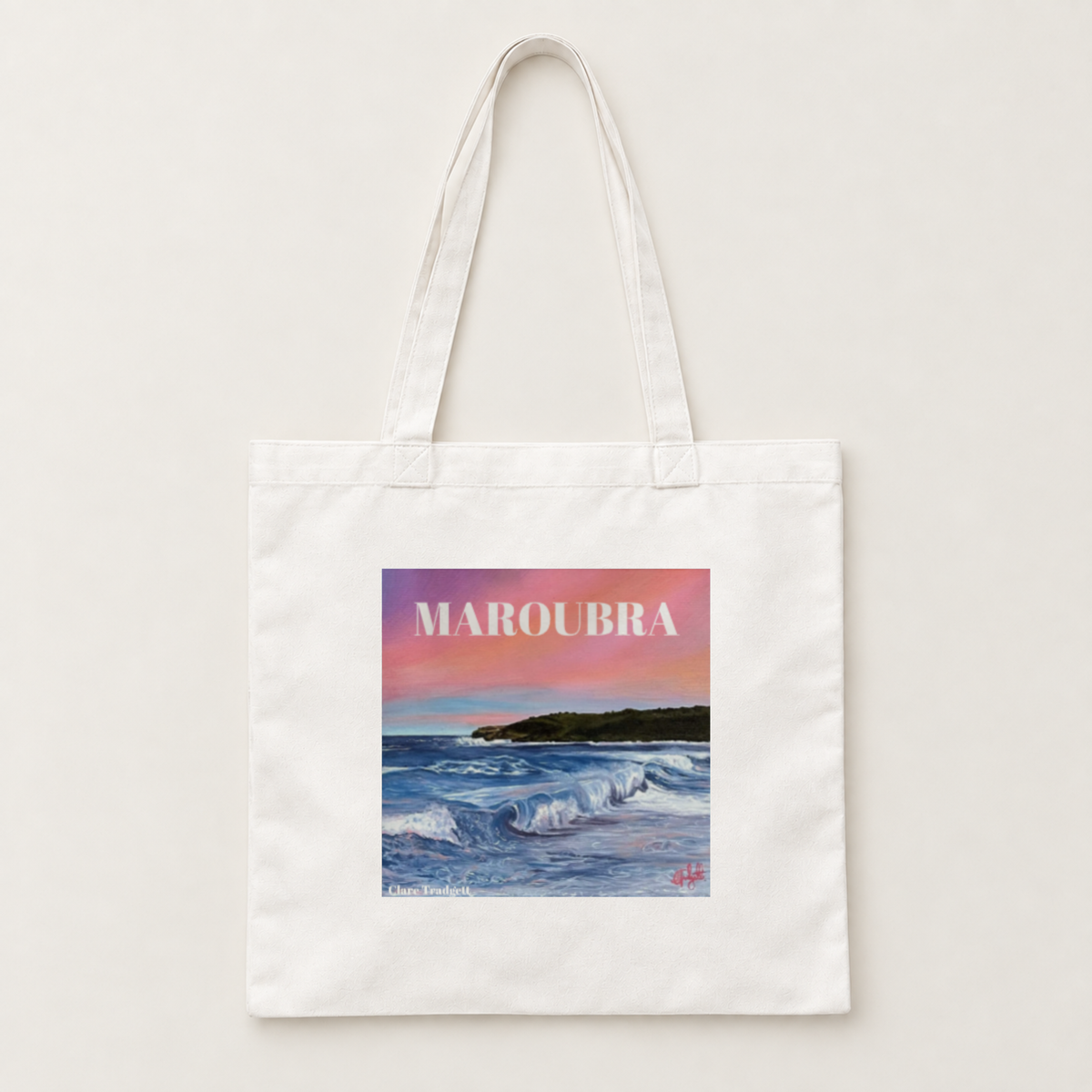 Maroubra Beach Sydney Sunrise Tote Bag
