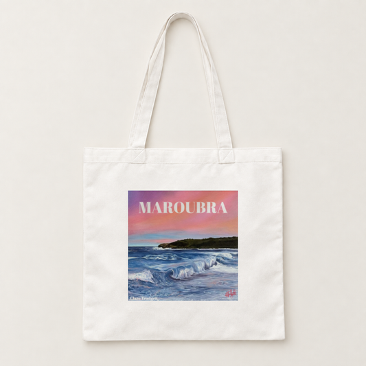 Maroubra Beach Sydney Sunrise Tote Bag