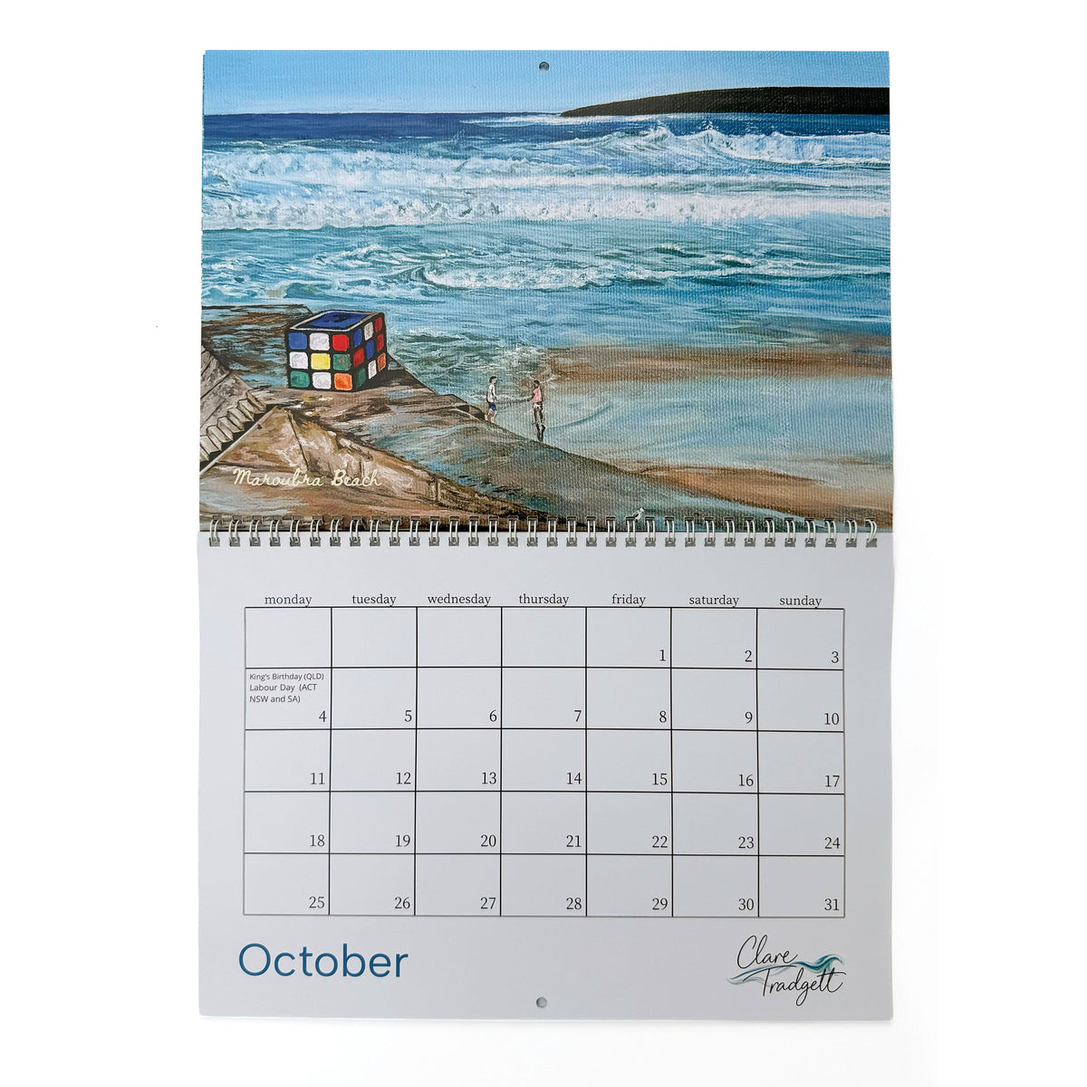 2027 Calendar - Sydney Eastern Suburbs