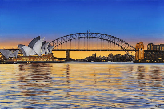 Sydney Harbour Sunset - Fine Art Print